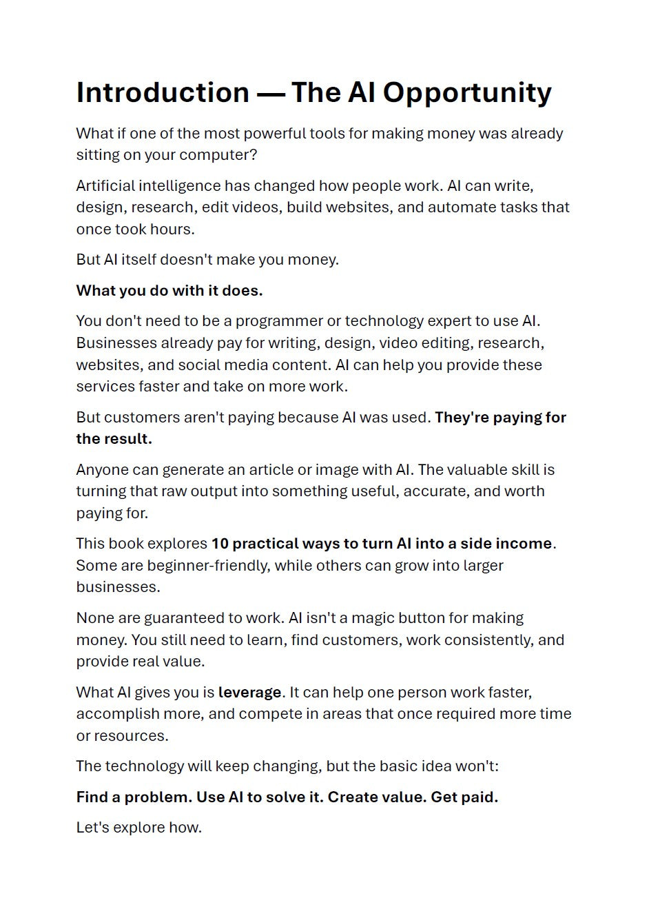 15 Ways to Make Money With AI