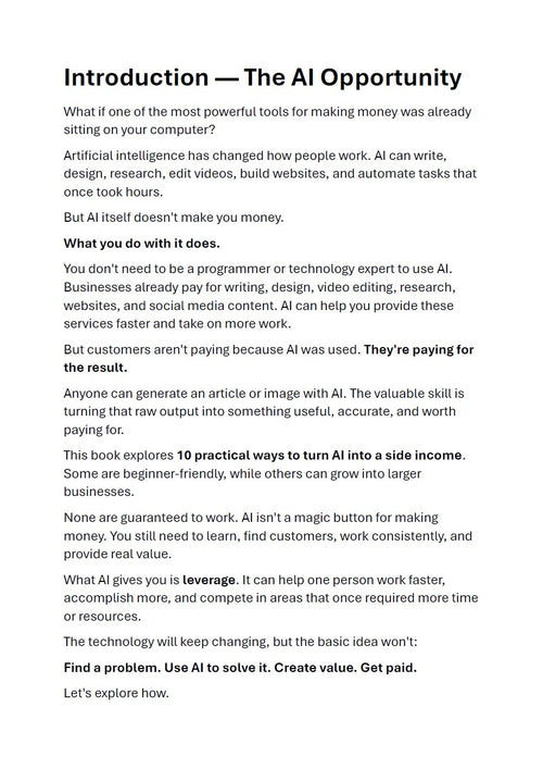 15 Ways to Make Money With AI