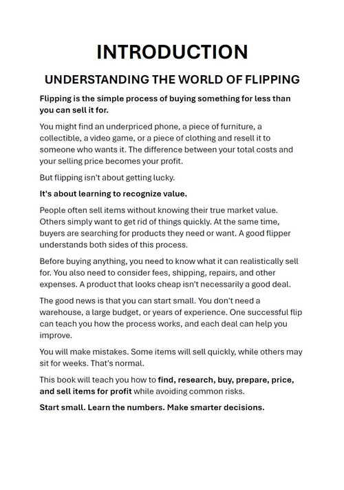 The Beginner’s Guide to Flipping Items for Profit